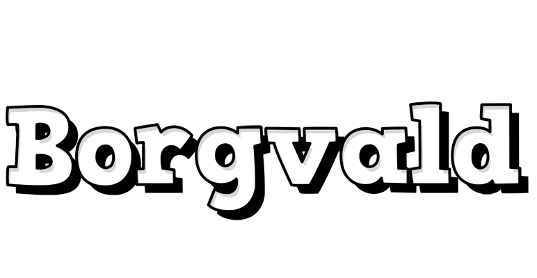 Borgvald snowing logo