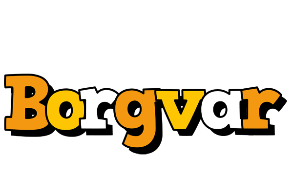 Borgvar cartoon logo