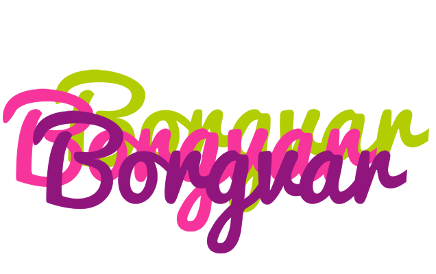 Borgvar flowers logo