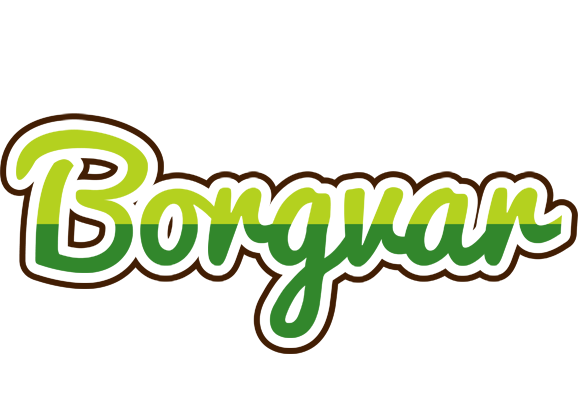 Borgvar golfing logo