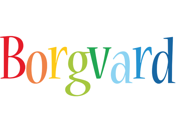 Borgvard birthday logo