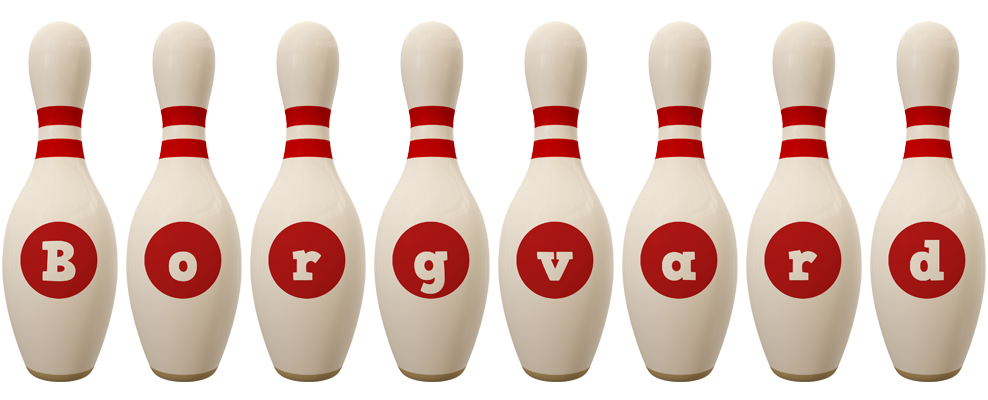Borgvard bowling-pin logo