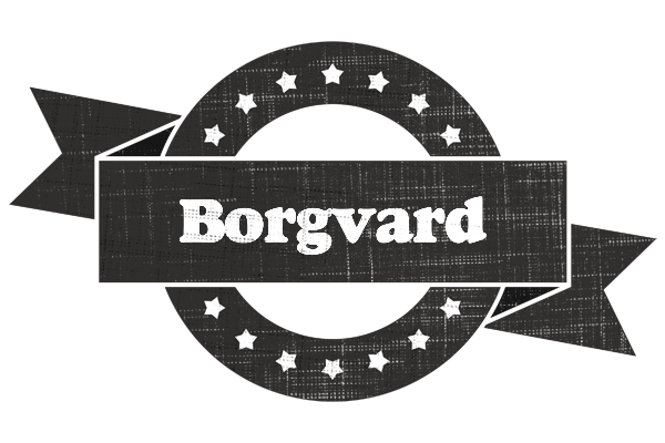 Borgvard grunge logo