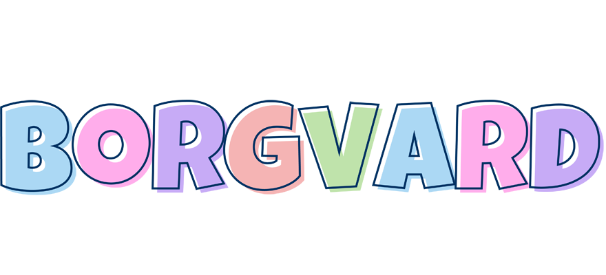 Borgvard pastel logo
