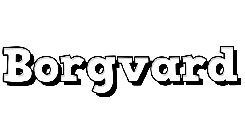 Borgvard snowing logo