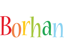 Borhan birthday logo