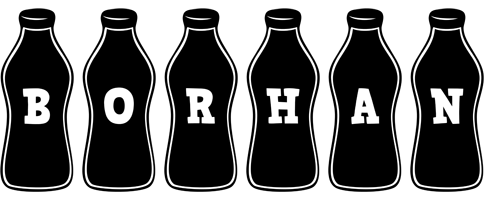 Borhan bottle logo