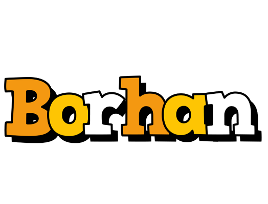 Borhan cartoon logo