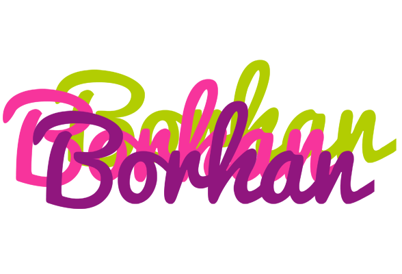 Borhan flowers logo