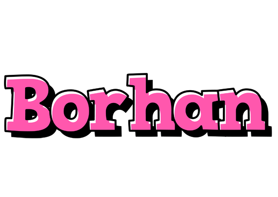 Borhan girlish logo