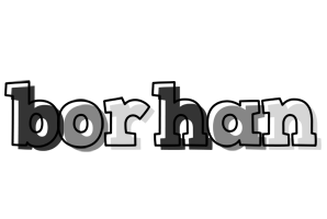 Borhan night logo