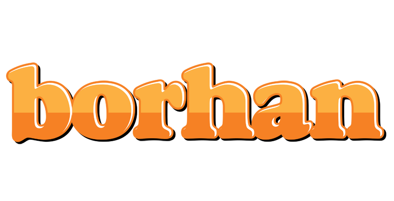 Borhan orange logo