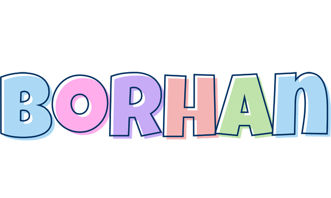 Borhan pastel logo