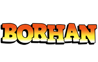 Borhan sunset logo