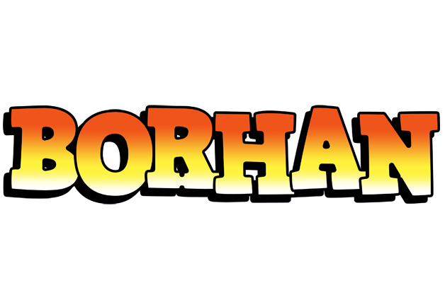 Borhan sunset logo