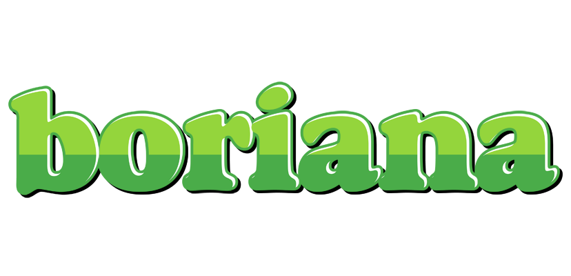 Boriana apple logo