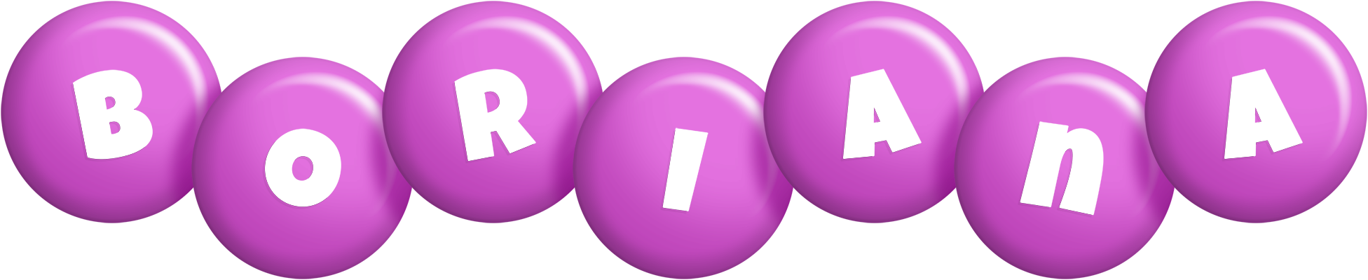 Boriana candy-purple logo