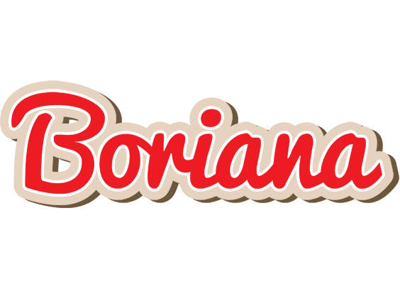 Boriana chocolate logo