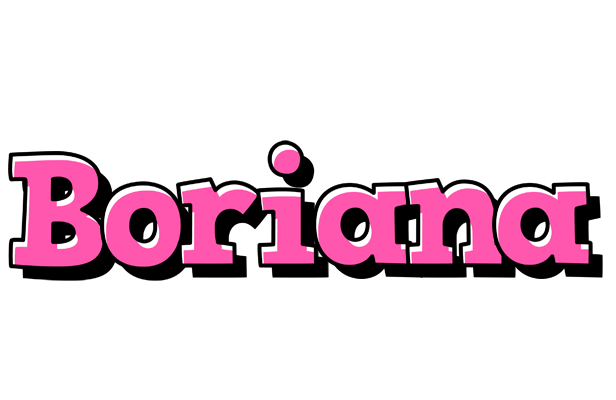 Boriana girlish logo