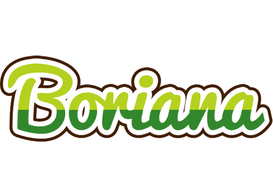 Boriana golfing logo