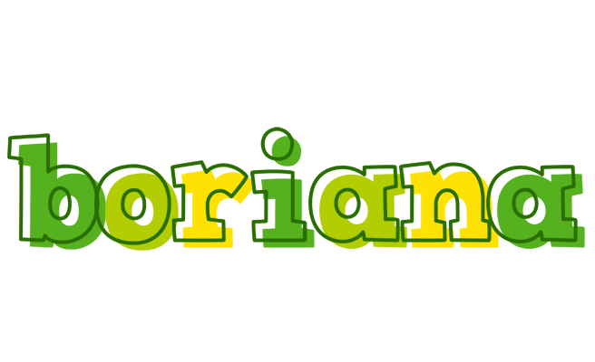 Boriana juice logo