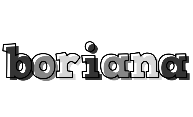 Boriana night logo