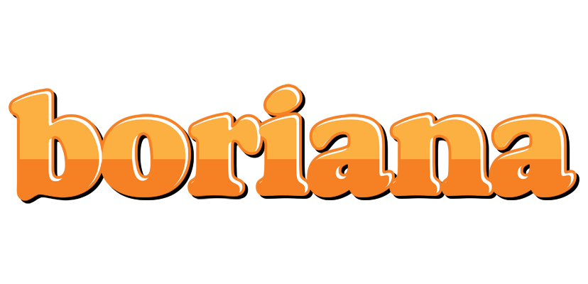 Boriana orange logo