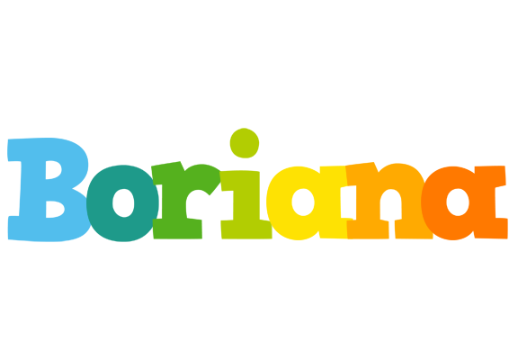 Boriana rainbows logo