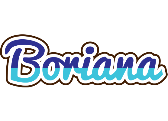 Boriana raining logo