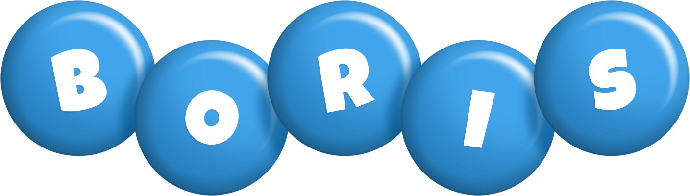 Boris candy-blue logo
