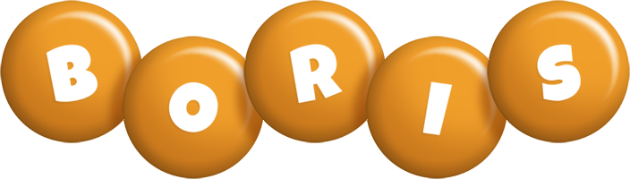 Boris candy-orange logo