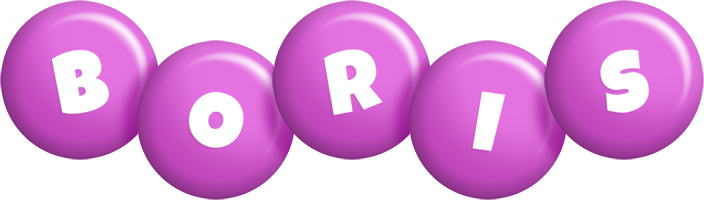 Boris candy-purple logo