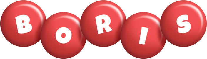 Boris candy-red logo