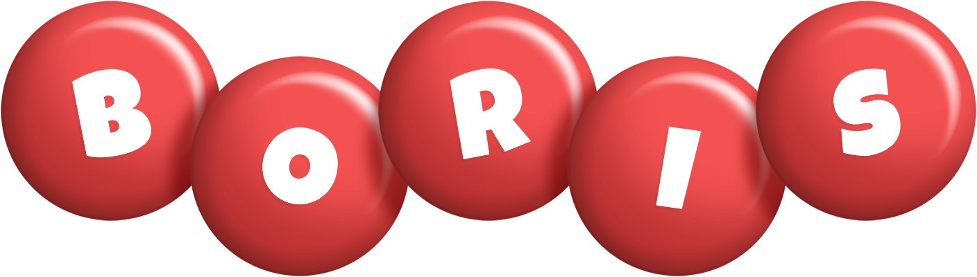 Boris candy-red logo
