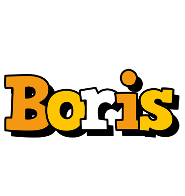 Boris cartoon logo