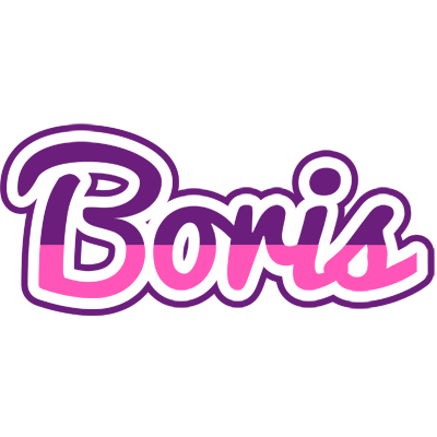Boris cheerful logo