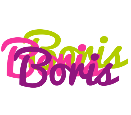 Boris flowers logo