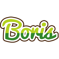 Boris golfing logo
