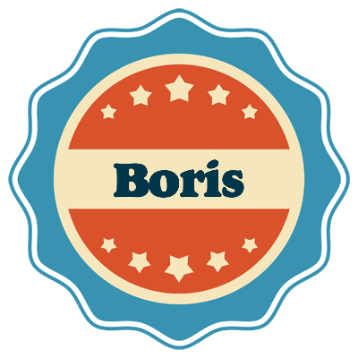 Boris labels logo