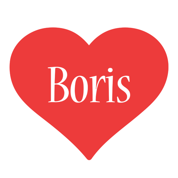 Boris love logo