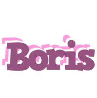 Boris relaxing logo