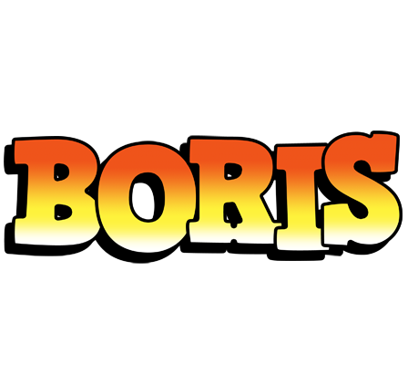 Boris sunset logo
