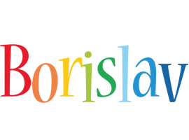 Borislav birthday logo