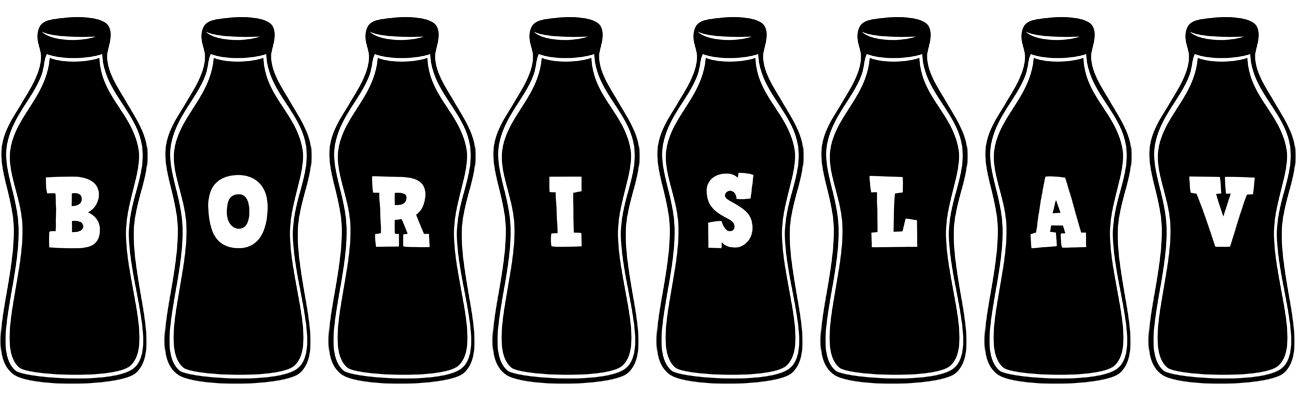 Borislav bottle logo