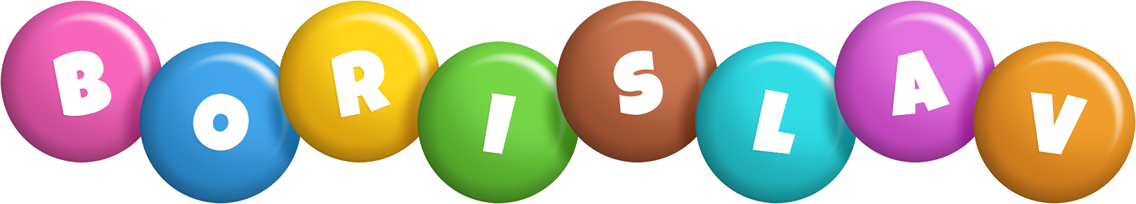 Borislav candy logo