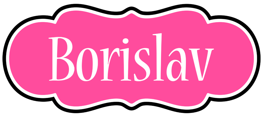 Borislav invitation logo