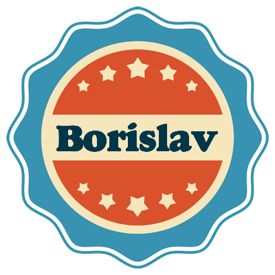 Borislav labels logo