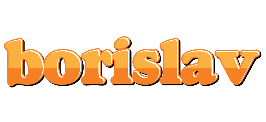 Borislav orange logo
