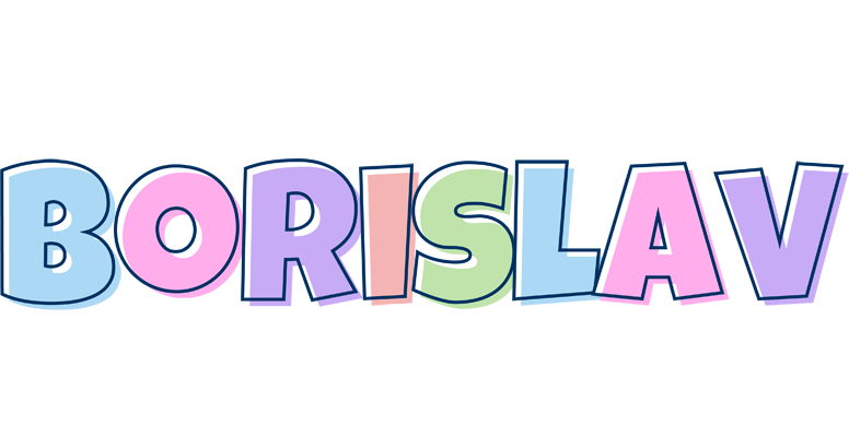 Borislav pastel logo
