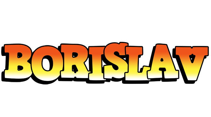 Borislav sunset logo